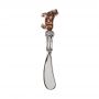 At Home in the Country -  Enamel Cow Butter Pate Spreader