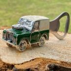 At Home in the Country -  Green Vintage 4 x 4 Bottle Opener