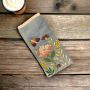 At Home in the Country -  Pale Blue with Flowers and Bees Detailing Glasses Pouch