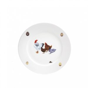 At Home in the Country - 7.5 Inch Hen Side Plate