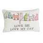 At Home in the Country - A Carton of Love me Love my Cat Cushions
