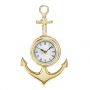 At Home in the Country - Anchor Brass Finish Wall Clock