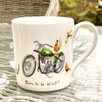 "Born to be Wild!"  Fine Bone China Mug