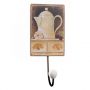 At Home in the Country - Boxed Pair of Coffee Pot Wall Hooks