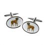 At Home in the Country - Boxer Cufflinks