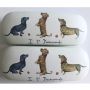 At Home in the Country - Dachsunds Glasses Case