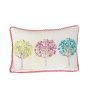 At Home in the Country - Flower Heads 100% Cotton Cushion
