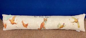 At Home in the Country - For Fox Sake! Fox & Pheasants Draught Excluder