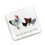 At Home in the Country - "Girls Just Want to Have Fun!" Coaster