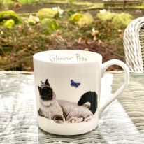 "Glamour Puss"  Fine Bone China Mug