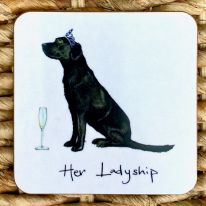 Her Ladyship Labrador Coaster