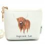 At Home in the Country - Highland Cow Coin Purse