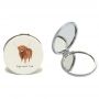 At Home in the Country - Highland Cow Compact Mirror