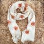 At Home in the Country - Highland Cow Scarf 