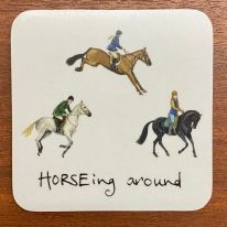 Horseing Around Coaster