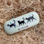 At Home in the Country - I (Heart) Cats Glasses Case