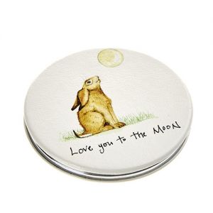 At Home in the Country - Love you to the Moon Compact Mirror