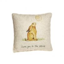 "Love you to the Moon" Linen  Mix Cushion