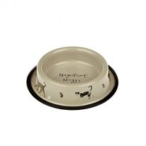 Magnificent Moggy Tinware Cat Bowl