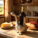 At Home in the Country - NEW Duck Wine Bottle Holder