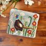 At Home in the Country - NEW Soft Grey with Pheasant Detailing Purse
