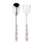 At Home in the Country - Pair of Floral Salad Servers