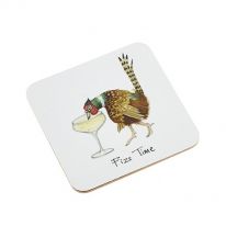 Pheasant Coaster - Fizz Time