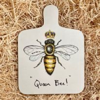 Queen Bee Drinks Mini Chopping Board
