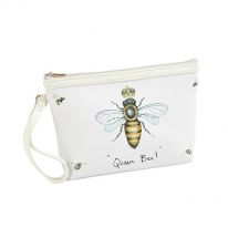 Queen Bee! with Crown Make Up Bag