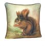 At Home in the Country - Squirrel Cushion