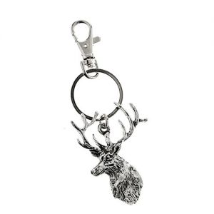 At Home in the Country - Stag Keyring