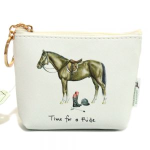 At Home in the Country - Time for a Ride Coin Purse